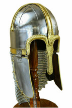 X-Mas Cooperate Anglo Saxon Deluxe Helmet - 18 Gauge - £132.28 GBP