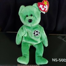 TY Beanie Baby kicks the Teddy Bear Swing Tag 1998/Tush Tag 1999. Perfec... - $4.50