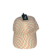 Wild Fable Adjustable Orange Checkered Pattern Hat NWT - £3.83 GBP