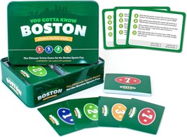 Trivia Game You Gotta Know Boston Sports  125 Cards/500 Questions Sealed Tin - £10.30 GBP