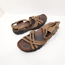 Keen Rialto II Naples Women’s Brown Leather Sandals Size 10 Slip-On Open... - $26.99
