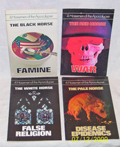 4 Horsemen of the Apocalypse 1970&#39;s pamphlets - £5.46 GBP
