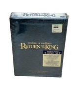 LORD OF THE RINGS RETURN OF THE KING EXTENDED DVD EDITION 4-DISC SET NEW... - $28.49