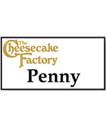 NAME BADGE HALLOWEEN PENNY CHEESECAKE FACTORY BIG BANG PIN SHIPS FREE - $15.24
