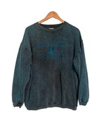 Vintage San Francisco Sweatshirt Crewneck Size Large Indigo Blue Embroidery - $674.37 MXN