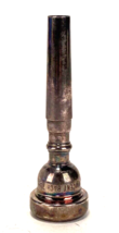 Vintage Vincent Bach Corp Mt Vernon NY 7C Silver Plate Trumpet Mouthpiece - $56.10