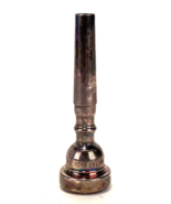 Vintage Vincent Bach Corp Mt Vernon NY 7C Silver Plate Trumpet Mouthpiece - $56.10