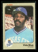 Vintage 1983 FLEER Baseball Trading Card #106 VIDA BLUE Kansas City Royals - £6.57 GBP