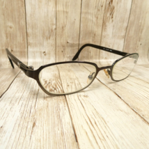 Valentino Gunmetal Full-Rim Eyeglasses FRAMES ONLY - 5198 0N8M 50-19-135... - £24.69 GBP