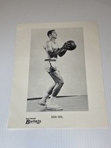 Vtg Don Ohl Baltimore Bullets Basketball Original Team Promo Photo 8x10 - £15.00 GBP