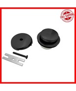 Complete Easy-Install Matte Black Tub Drain Kit with Threaded Adapter &amp; ... - $501.85 MXN
