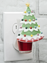 Retro Christmas Bulb Tree Oil Diffuser Aromatherapy Accents Plug-In Holi... - $15.10