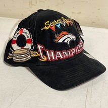 Denver Broncos Snapback Hat Cap Logo Athletic Super Bowl XXXII Vintage 1998 NWT - £31.20 GBP