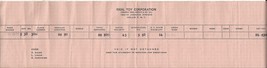 Vintage 1950s Ideal Toy Corporation Hollis Queens New York Pay Stub Advertising - $12.49