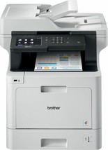 Brother - MFC-L8900CDW Wireless Color All-in-One Laser Printer - White - £787.82 GBP