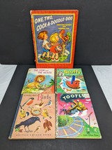 Vintage Lot of 5 Childrens Hardcover Books Read Description For Details - £7.53 GBP