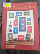 Vintage 1984 Gooseberry Jam Country Cuttings Country Cross-Stitch Booklet - £11.17 GBP