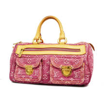 Louis Vuitton Handbag Monogram Denim Neo Speedy Fuchsia - £1,879.96 GBP