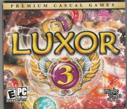 Luxor 3 CD-Rom Game by mumbo jumbo for Windows Vista/XP/2000 - £11.07 GBP