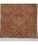 Pottery Barn Paisley Multicolor Red Olive 18 x 108 Table Runner - £34.07 GBP
