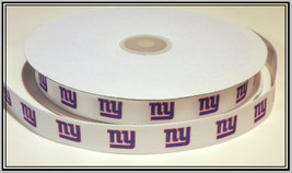 New York Giants Inspired Grosgrain Ribbon - €7,86 EUR