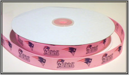 New England Patriots Inspired PINK Grosgrain Ribbon - €7,86 EUR
