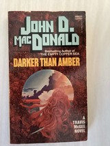 DARKER THAN AMBER - John D. MacDonald - TRAVIS McGEE, PRIVATE DETECTIVE - $2.98