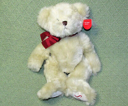 13" Russ Thoughts Of Love Teddy Haley Bear With Hang Tag Stuffed Animal Soft Fur - $13.50