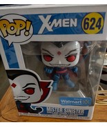 Funko Marvel #624 Metallic Mister Sinister X-Men Walmart Exclusive - $371.66 MXN