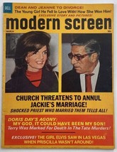 VTG Modern Screen Magazine March 1970 Jackie and Aristotle Onassis No Label - £11.35 GBP