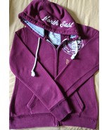 AEROPOSTALE Brand ~ Large (L) ~ Burgundy Color ~ Hooded Sweatshirt ~ Cot... - £20.86 GBP