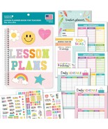 Doodle Pink Undated Teacher Planner | 2025-2026 | Teaching Supplies - $465.79 MXN