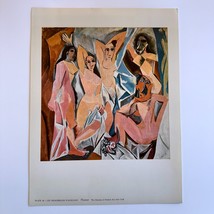 Les Demoiselles D&#39;Avignon PICASSO Plate 40 Metropolitan Seminars 9x13 in. - £15.59 GBP