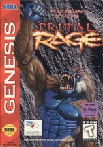 Primal Rage - Sega Genesis SG GEN Mega Drive SMD Video Game - $24.98