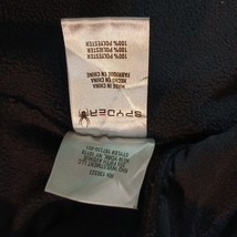 VTG Spyder CHRIS LOCURTO Men's L Black Full-Zip Embroidered Logo Fleece Jacket image 9