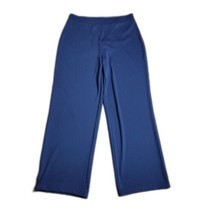 Kasper Pull On Stretchy Pants ~ Sz S ~ Dark Blue ~ High Rise ~ 28&quot; Inseam - £16.81 GBP