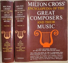 Milton Cross&#39; Encyclopedia of the Great Composers and Their Music - £14.96 GBP