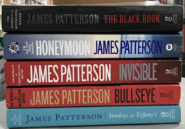 James Patterson Trade Paperback The Black Book Honeymoon Invisible Bullseye S X5 - £15.25 GBP