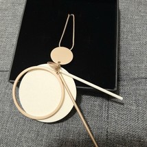 Circular Geometric Pendant Necklace. NIB - $7.82