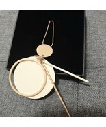 Circular Geometric Pendant Necklace. NIB - $7.82
