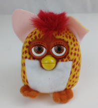 2000 McDonalds Furby Toy Yellow Red And Orange Plush Clip Keychain - £3.86 GBP