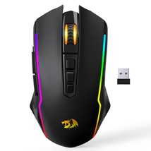 Redragon Wireless Gaming Mouse, Tri-Mode 2.4G/USB-C/Bluetooth Mouse Gaming, 1000 - £51.44 GBP