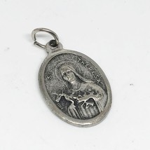 St. Theresa Pray For Us Medallion Pendant Christianity - $14.84