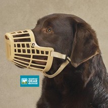 Guardian Gear XL DOG BASKET MUZZLE Quick Fit/Release Adjustable Training... - €11,63 EUR