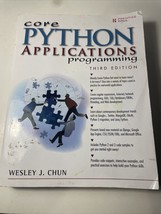 Core Python Applications Programming Paperback Wesley Chun Used Very Good - £4.70 GBP