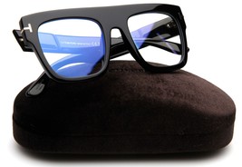 New TOM FORD Renee TF 847 001 Black Sunglasses 52-21-140mm B44mm Italy - £143.23 GBP