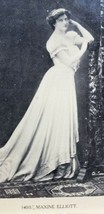Antique 1911 Rppc Maxine Elliott Businesswoman &amp; Silent Movie Actress A4 - £9.06 GBP