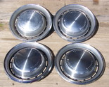 1970 CHRYSLER TOWN &amp; COUNTRY HUBCAPS (4) OEM 15&quot; HOLLANDER #349 NEW YORKER - £92.03 GBP