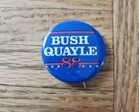 Bush/Quayle &#39;88 Election Button 1.25&#39;&#39; George HW Bush Dan Quayle 1988 - $3.79