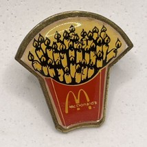 McDonald’s Birthday French Fries Fast Food Restaurant Enamel Lapel Hat Pin - £7.79 GBP
